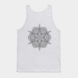 MANDALA to paint by yourself 02 Tank Top